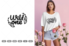 Wild One SVG &amp; Clipart Product Image 1