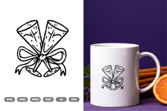Wine Toast SVG &amp; Clipart Product Image 1
