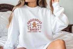 Gingerbread Bakery Christmas Embroidery Design Product Image 3