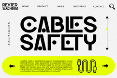 Oktural - Monospace Logo Font Product Image 3