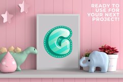 Rounded Alphabet Set Product Image 3