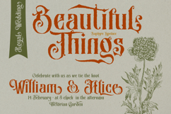 Zaphyre Antique Font Product Image 3