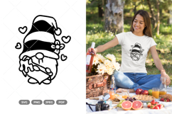 Bee Gnome SVG &amp; Clipart Product Image 1