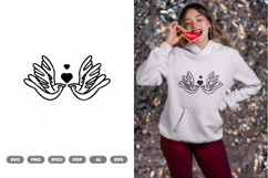 Bird Love SVG &amp; Clipart Product Image 1