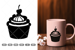 Cupcake SVG &amp; Clipart Product Image 1