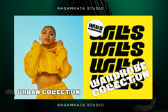 Mourkit - Bold Display Typeface Product Image 3