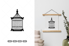 Decorative Birdcage SVG &amp; Clipart Product Image 1