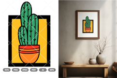 Cactus Colored SVG &amp; Clipart Product Image 1