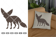 Fennec Fox SVG &amp; Clipart Product Image 1