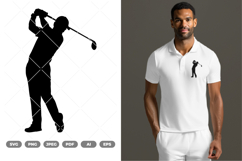 Golf SVG &amp; Clipart Product Image 1