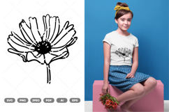 Flower Petal SVG &amp; Clipart Product Image 1