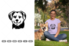 Dog Silhouette SVG &amp; Clipart Product Image 1