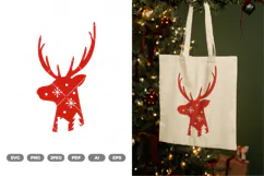 Reindeer SVG & Clipart Product Image 2