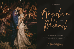 Rosther Golden - Handwritten Script Font Product Image 3