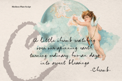 Mother's Plate - Dry Brush Font Product Image 3