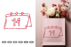 Valentine Day SVG &amp; Clipart Product Image 1