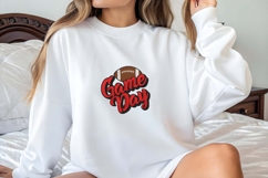 Game Day Football Embroidery Design Product Image 3