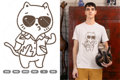 Cat SVG &amp; Clipart Product Image 1