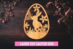 15 Easter Egg Laser Cut File | SVG Templates Product Image 11
