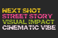 Timberlake Font - Rough Product Image 3