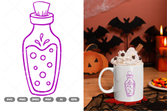 Poison Bottle SVG &amp; Clipart Product Image 1