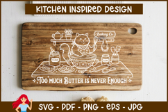 Funny Farmhouse Baking Cutting Board Design Product Image 1