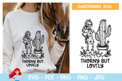 Thorny but lovely SVG, Garden inspired SVG Product Image 1