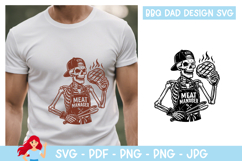 Meat manager SVG, Dad inspired SVG, Skeleton Product Image 1