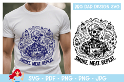 20 BBQ DAD SVG Bundle, Dad inspired SVG, Skeleton Product Image 4