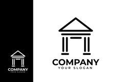 Law firm and attorney logo design Product Image 1