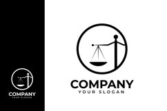 Law firm and attorney logo design Product Image 1