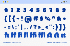 Fixtory - Bold Papercut / Paper Cutout Game Font Product Image 3