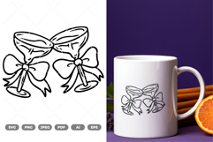 Wine Toast SVG &amp; Clipart Product Image 1