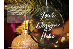 Crystal Glass Ornament Video Mockup Product Image 4