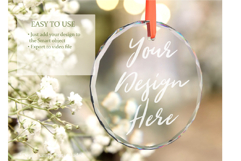 Crystal Glass Ornament Video Mockup Product Image 4