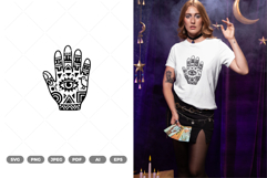 Palmistry SVG &amp; Clipart Product Image 1