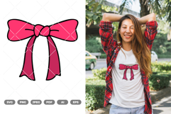 Cute Bow Colored SVG &amp; Clipart Product Image 1