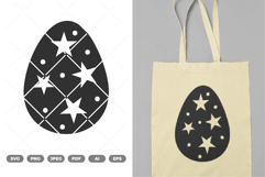 Easter Egg SVG &amp; Clipart Product Image 1
