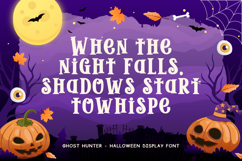 Halloween Font - Ghost Hunter Product Image 4