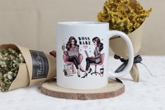 Boss Babe Charm - Empowering Businesswoman PNG Clip Art Product Image 3