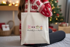 Mentally in a Chapter Embroidery Design Product Image 4