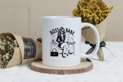 Boss Babe Charm - Empowering Businesswoman PNG Clip Art Product Image 3