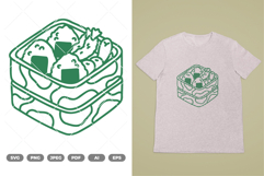 Bento Box SVG &amp; Clipart Product Image 1