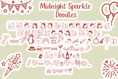 Midnight Sparkle Festive Font Duo Product Image 4
