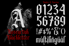 Roseartuk - Blackletter Font Product Image 4