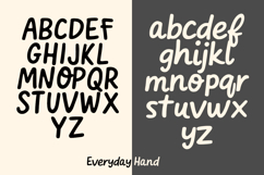 Everyday Hand Natural Handwritten Font Product Image 4