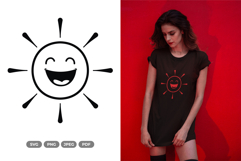 Tribal Sun SVG &amp; Clipart - Sun Tattoo Product Image 1