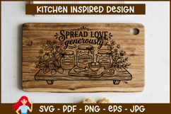 Funny Farmhouse Baking Cutting Board Design Product Image 1