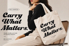 Milavera Bold Script Font Product Image 2