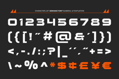 Genhake - Modern Futuristic Scifi Game Font Product Image 3